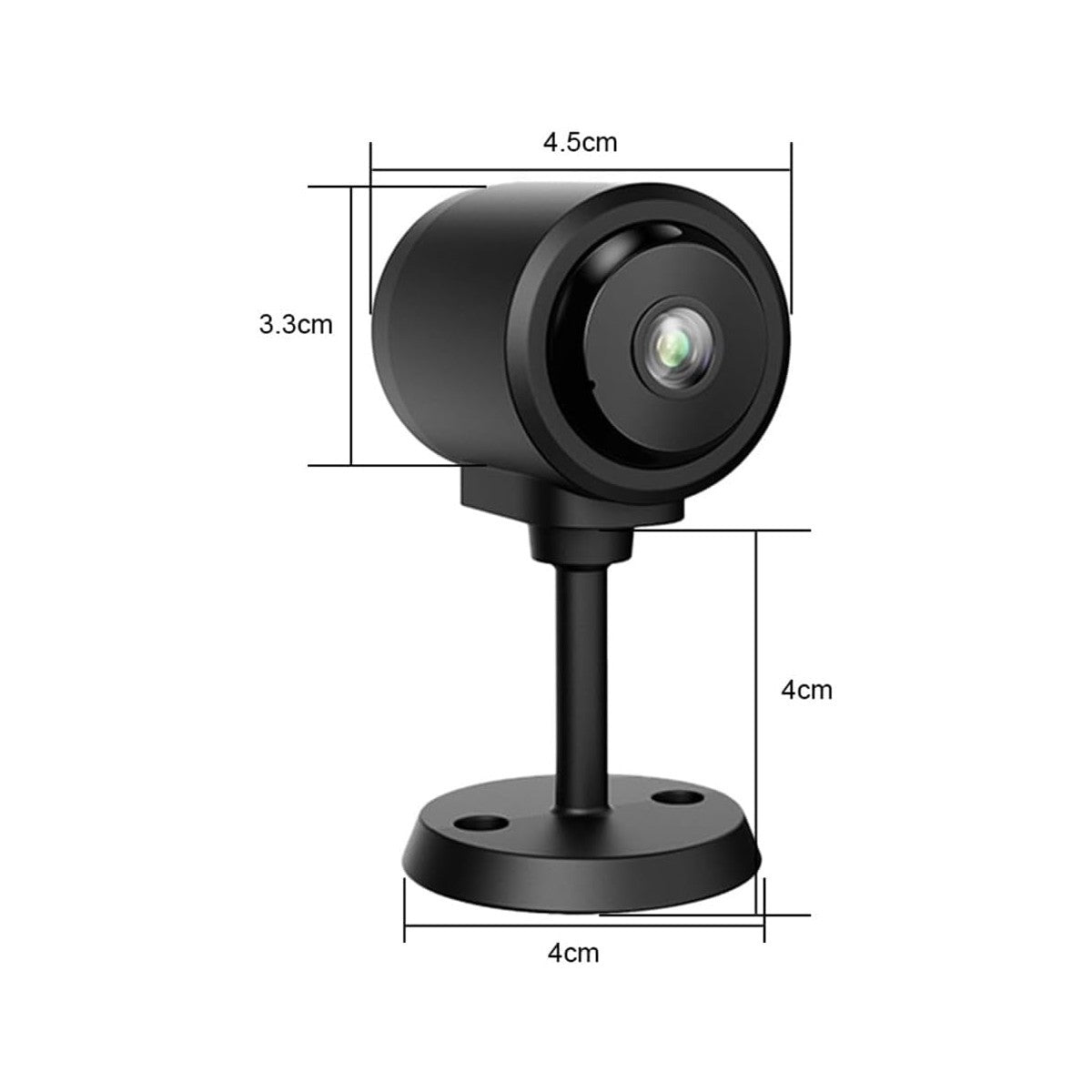 CAMÉRA IP WI-FI SMART 2MP SANS FIL INTÉRIEUR VIDÉOSURVEILLANCE NOCTURNE APP