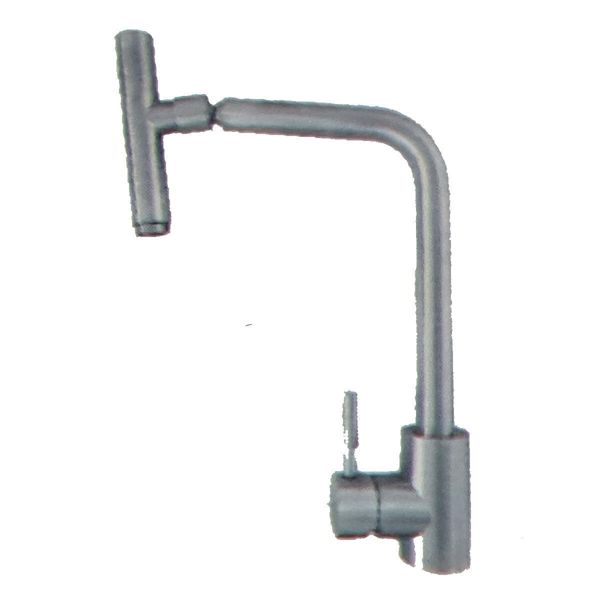 RUBINETTO LAVELLO CUCINA CANNA ALTA MODERNO MISCELATORE LAVANDINO CROMATO 1160