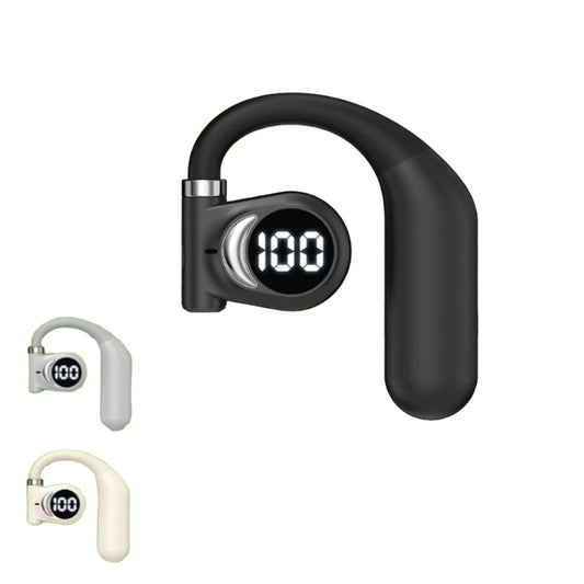 ÉCOUTEURS SPORT SANS FIL STÉRÉO INTRA-AURICULAIRES AUDIO BLUETOOTH OUVERTS LED AS-04528