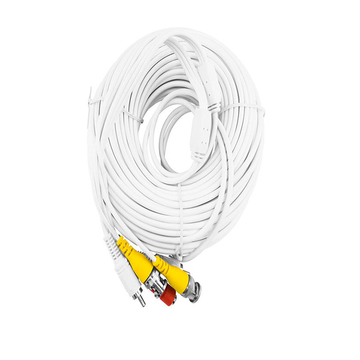 CÂBLE PROLONGATEUR POUR CAMÉRA DE SURVEILLANCE 30 MÈTRES BNC ALIMENTATION RCA