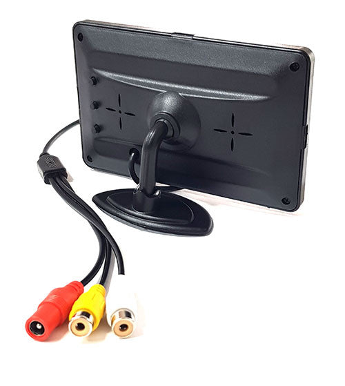 MONITOR LCD TFT 4.3” A COLORI AUTO CAMPER PER TELECAMERA RETROMARCIA REAR VIEW