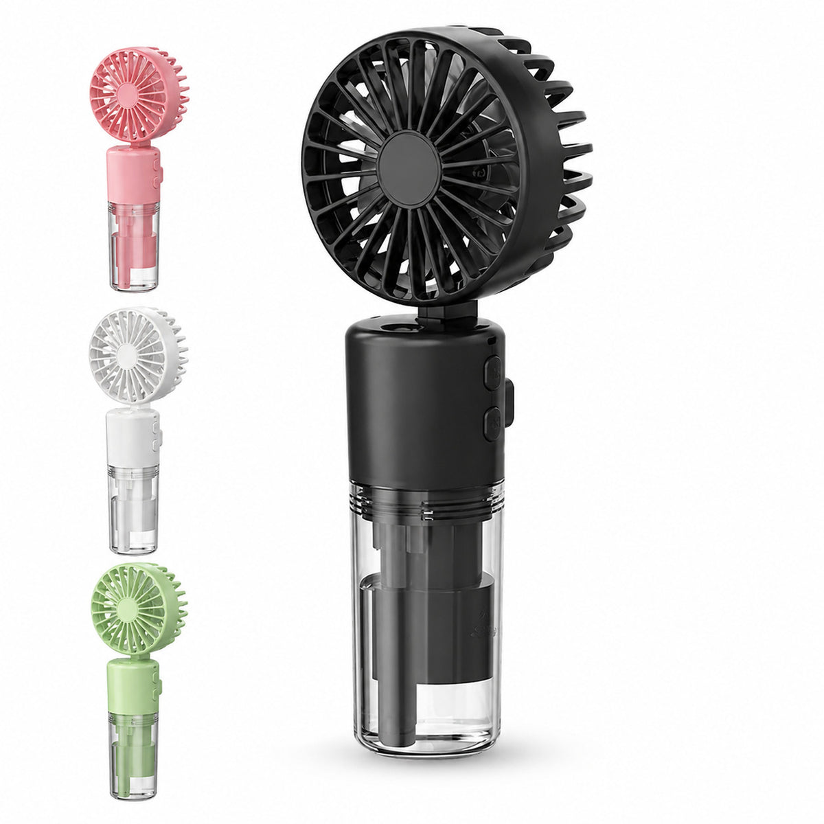 VENTILATEUR PORTABLE AVEC SPRAY HUMIDIFICATEUR RECHARGEABLE USB MINI VENTILATEUR AS-07114