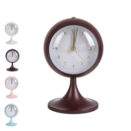 RÉVEIL DE TABLE ANALOGIQUE DE CHEVET RÉTRO VINTAGE SILENCIEUX AS-06428