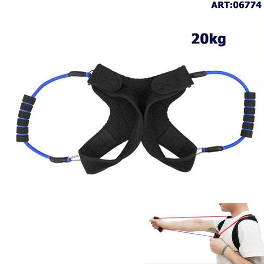 BANDE ÉLASTIQUE DE RÉSISTANCE SUPPORT DOS CORDE FITNESS PILATES YOGA 20KG*