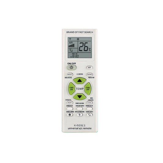 TÉLÉCOMMANDE UNIVERSELLE POUR CLIMATISEUR CLIM A/C K-920ES