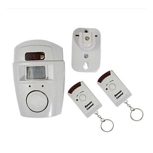 ALARME ANTI-CAMBRIOLAGE AVEC DÉTECTEUR SIRÈNE 105 DB 2 TÉLÉCOMMANDES MAISON BUREAU MAGASIN