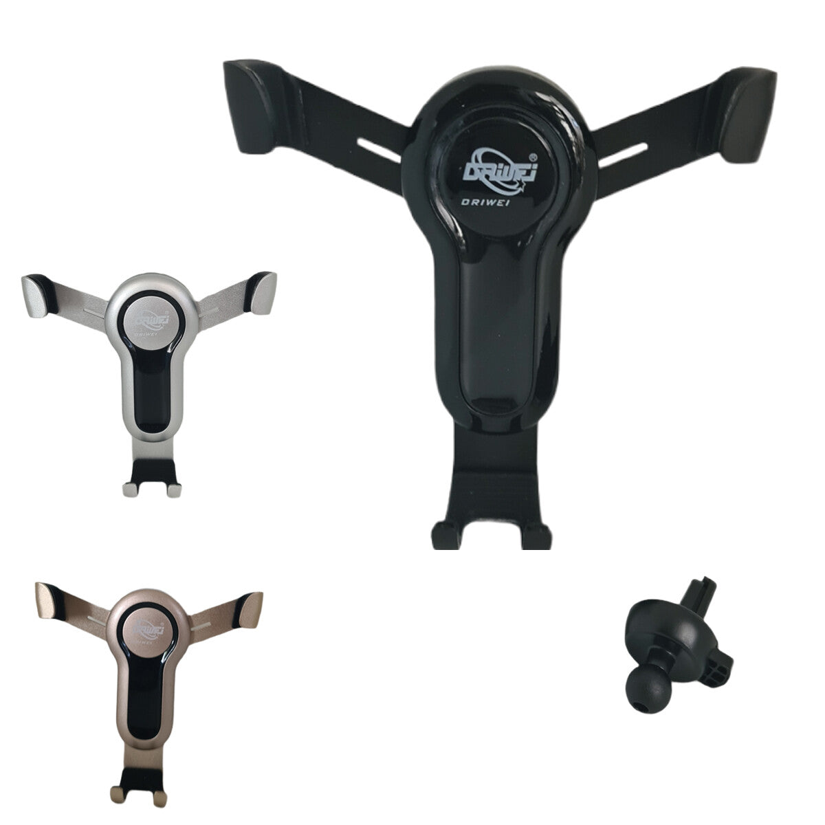 PORTA CELLULARE SUPPORTO AUTO BOCCHETTE ARIA UNIVERSALE smartphon GRAVITA' 9277
