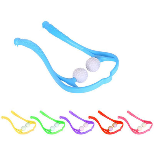 MASSEUR COULEUR PLASTIQUE PRESSION POINT THÉRAPIE ÉPAULE JAMBES
