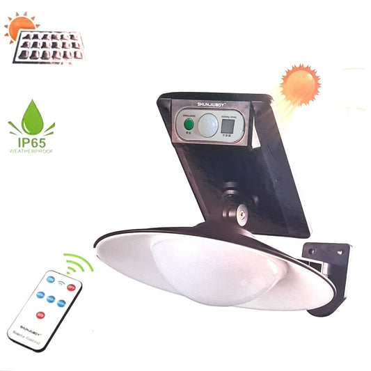 LUSTRE SOLAIRE FARO 20CM AVEC DÉTECTEUR DE MOUVEMENT POUR EXTÉRIEUR TÉLÉCOMMANDE
