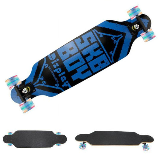 SKATEBOARD SKATE EN BOIS FANTASIE COLORÉ ENFANTS ADOS 80CM 06064
