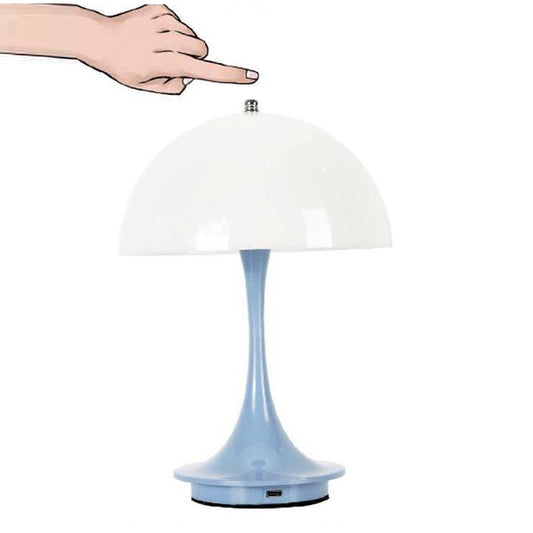 LAMPADA TAVOLO TOUCH LED MODERNA RICARICABILE BAR HOTEL RISTORANTE AZZURRO MLG03