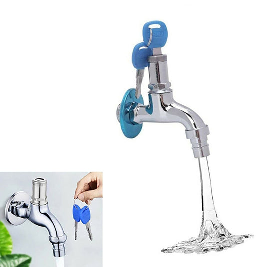 ROBINET D'EAU ANTIVOL AVEC SERRURE RACCORD 1/2" CLÉ DE VERROUILLAGE DGO-155