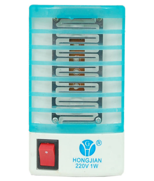 AMMAZZA ZANZARE ZANZARIERA ELETTRICA 4 LED FULMINATE LUCE CASA FULMINA ZANZARA