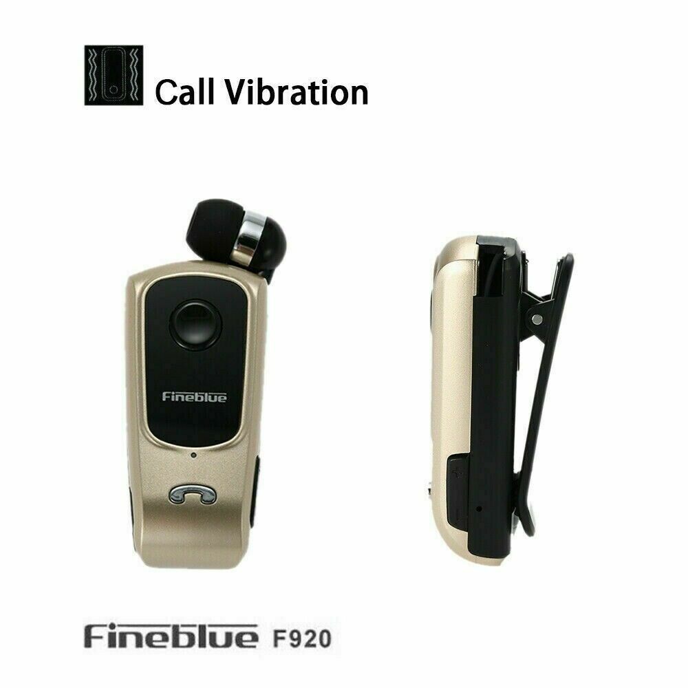 AURICOLARE WIRELESS MONO BLUTOOTH 4.0 AURICOLARE RETRATTILE FINEBLUE F-920
