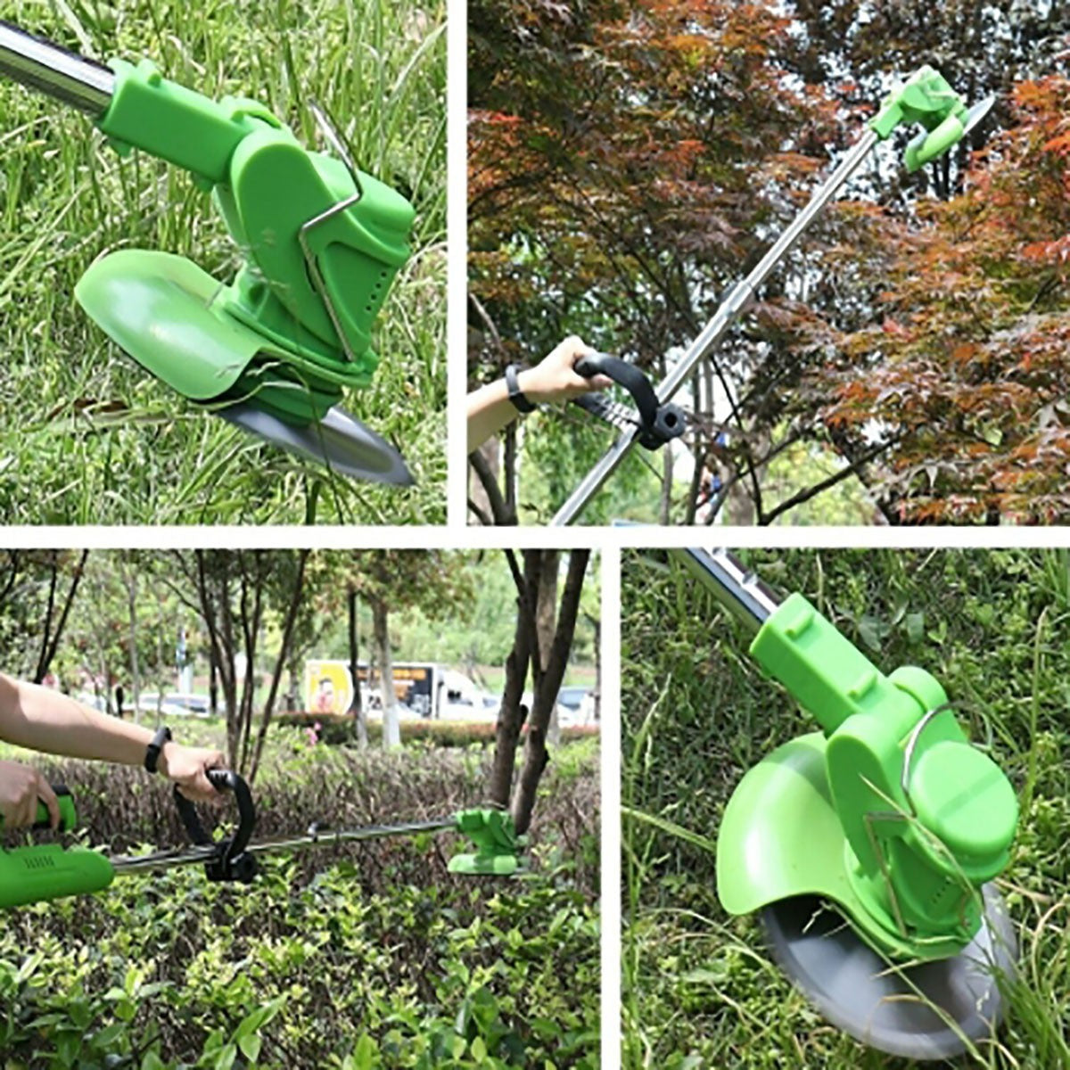 DECESPUGLIATORE TAGLIA TOSA ERBA BATTERIA RICARICABILE 21V SENZA FILI GIARDINO