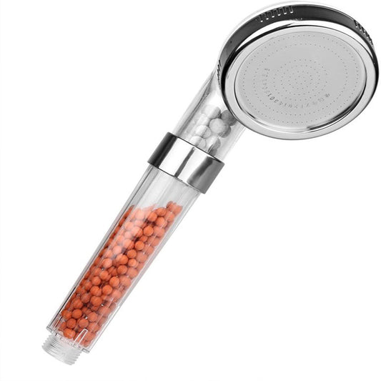 POMMEAU DE DOUCHE UNIVERSEL PIERRES MINÉRALES PEAU TONIQUE DOUCHE À IONS NÉGATIFS
