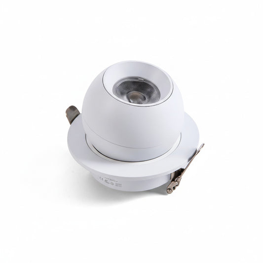 FARETTO LED INCASSO 12W ORIENTABILE 4CCT 3000K 4000K 6000K 1290LM ET-21659