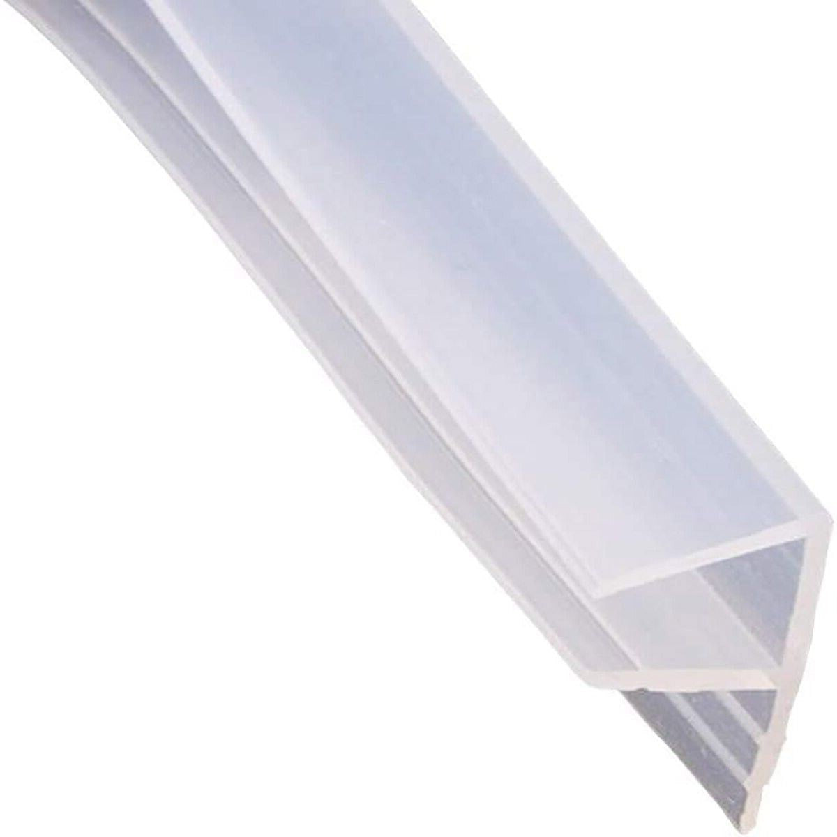 JOINT CABINE DE DOUCHE PROFILÉ F RECHANGE SILICONE TRANSPARENT 8MM 2MT 74235