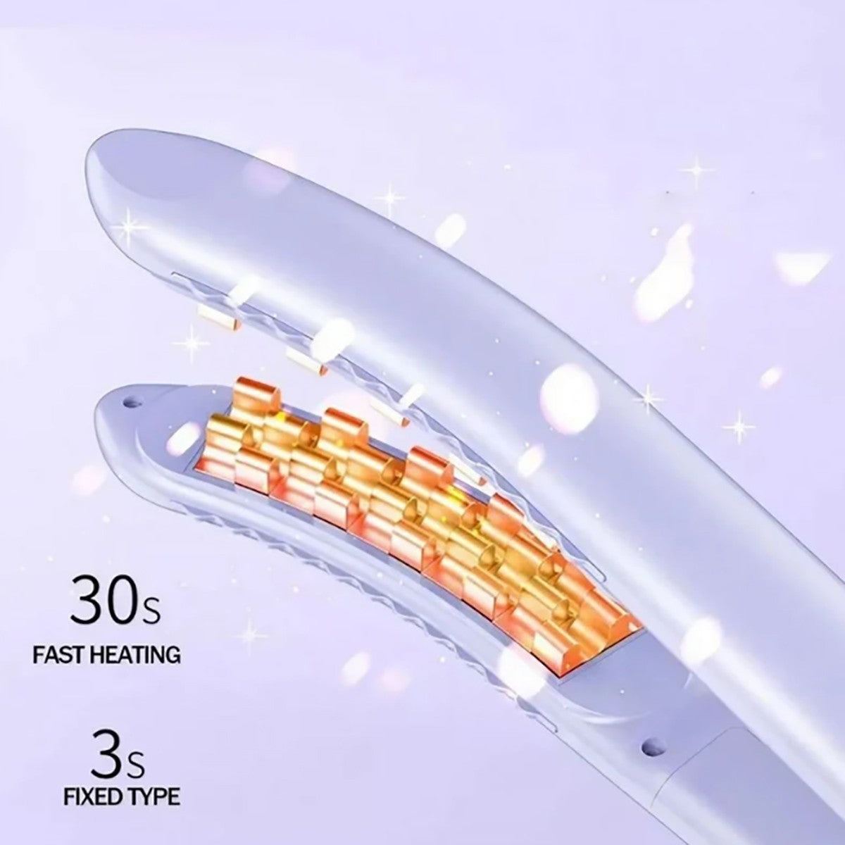 PIASTRA PER CAPELLI CURVA VOLUMIZZANTE ONDULATI CERAMICA PORTATILE YY-166