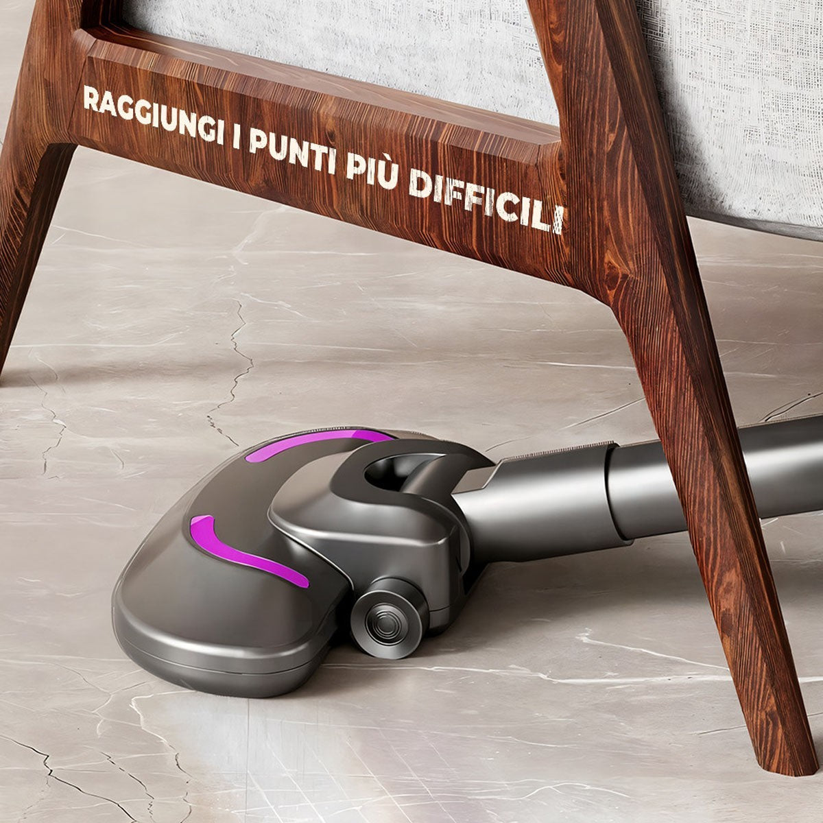ASPIRAPOLVERE SENZA FILI RICARICABILE 3 IN 1 6500PA BATTERIA 1800MAH AS-08118
