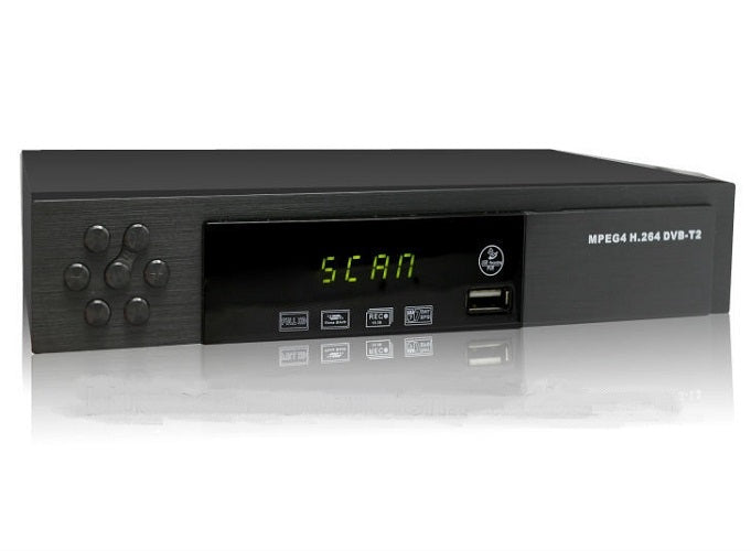 DÉCODEUR TNT RÉCEPTEUR HDMI NUMÉRIQUE TERRESTRE AUDIO MPEG4 JPEG USB HD T2