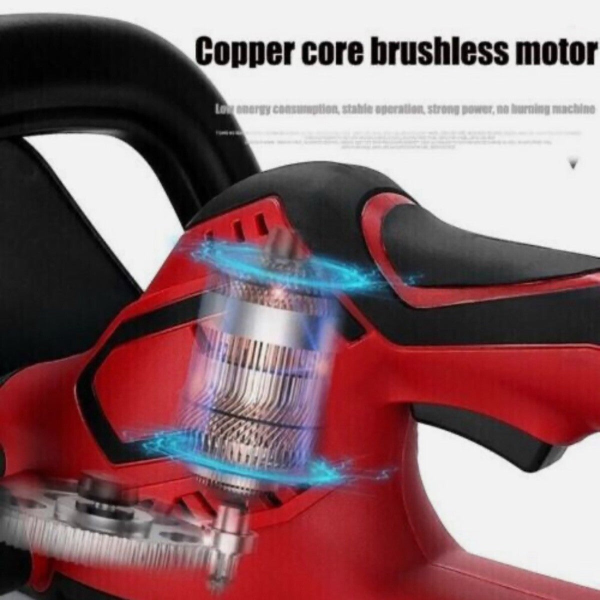 TAGLIASIEPI ELETTRICO SENZA FILO 88V 600W 2 BATTERIE LAMA 520MM VELOCE GIARDINO