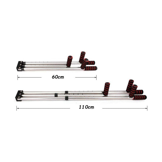 ESTENSORE GAMBE 3 BARRE TELESCOPICO DANZA KARATE YOGA FITNESS STRETCHING 90240