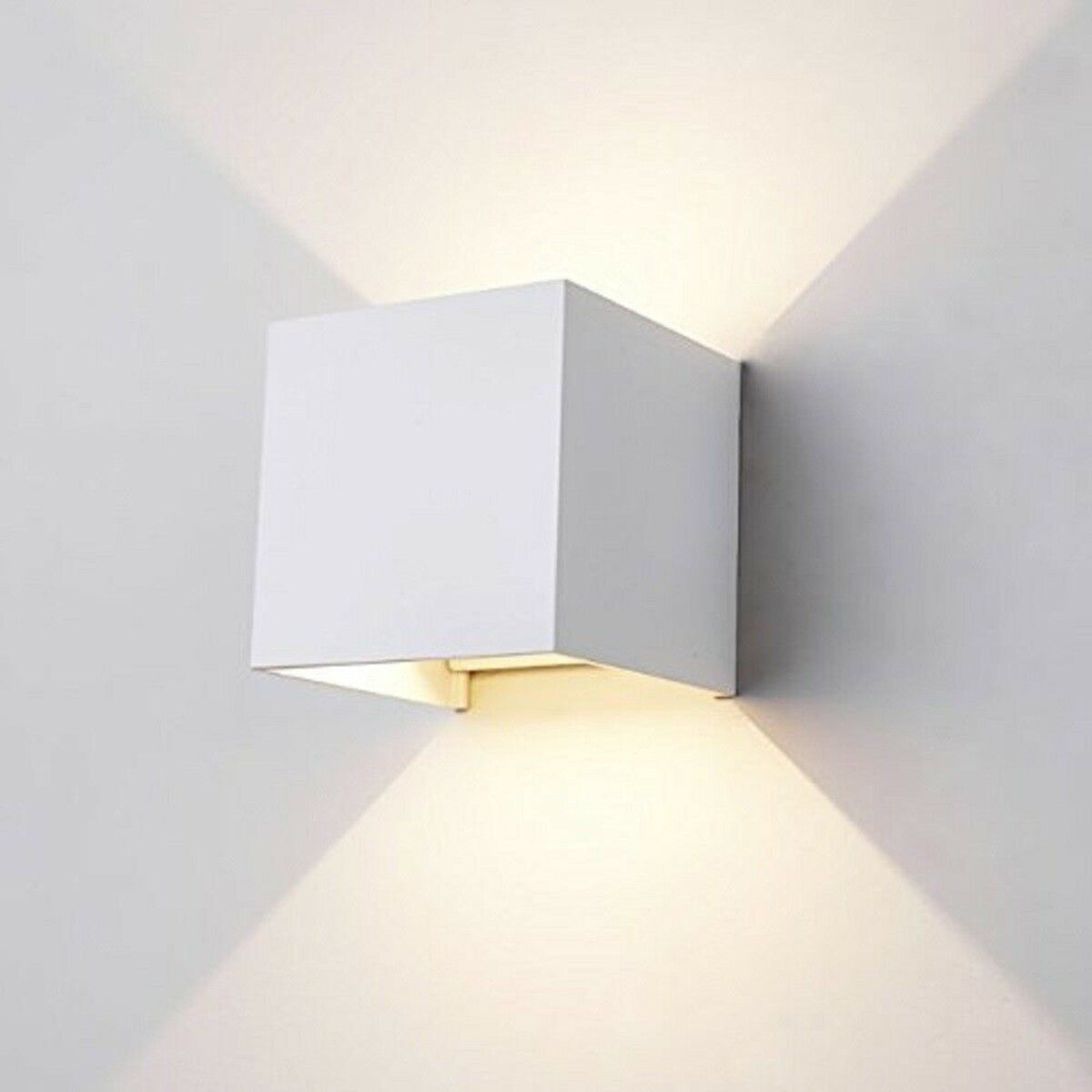 APPLIQUE CUBO LED 10W SPOT MURAL LAMPE BLANC NATUREL 4000K