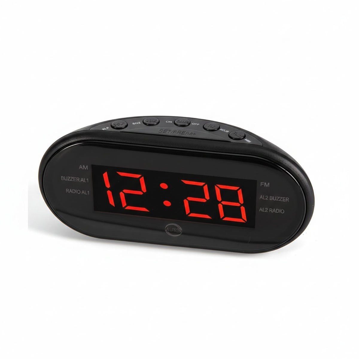 RADIO SVEGLIA DIGITALE DISPLAY LED ROSSO RADIOSVEGLIA OROLOGIO COMODINO FM 06719