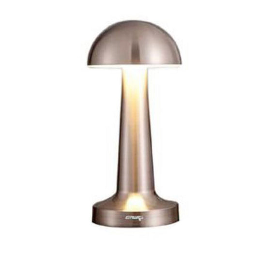 LAMPE DE TABLE GRISE RECHARGEABLE USB EFFET TACTILE LUMIÈRE DÉCORATIVE 306