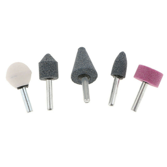 5 EMBOUCHURES POLISSAGE TÊTE MEULAGE OUTIL ROTATIF MEULEUSE 6MM