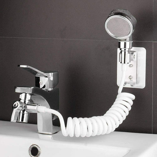 DOUCHETTE À MAIN PORTABLE LAVABO TUYAU PIERRES ANTI-CALCAIRE CAMPING 186