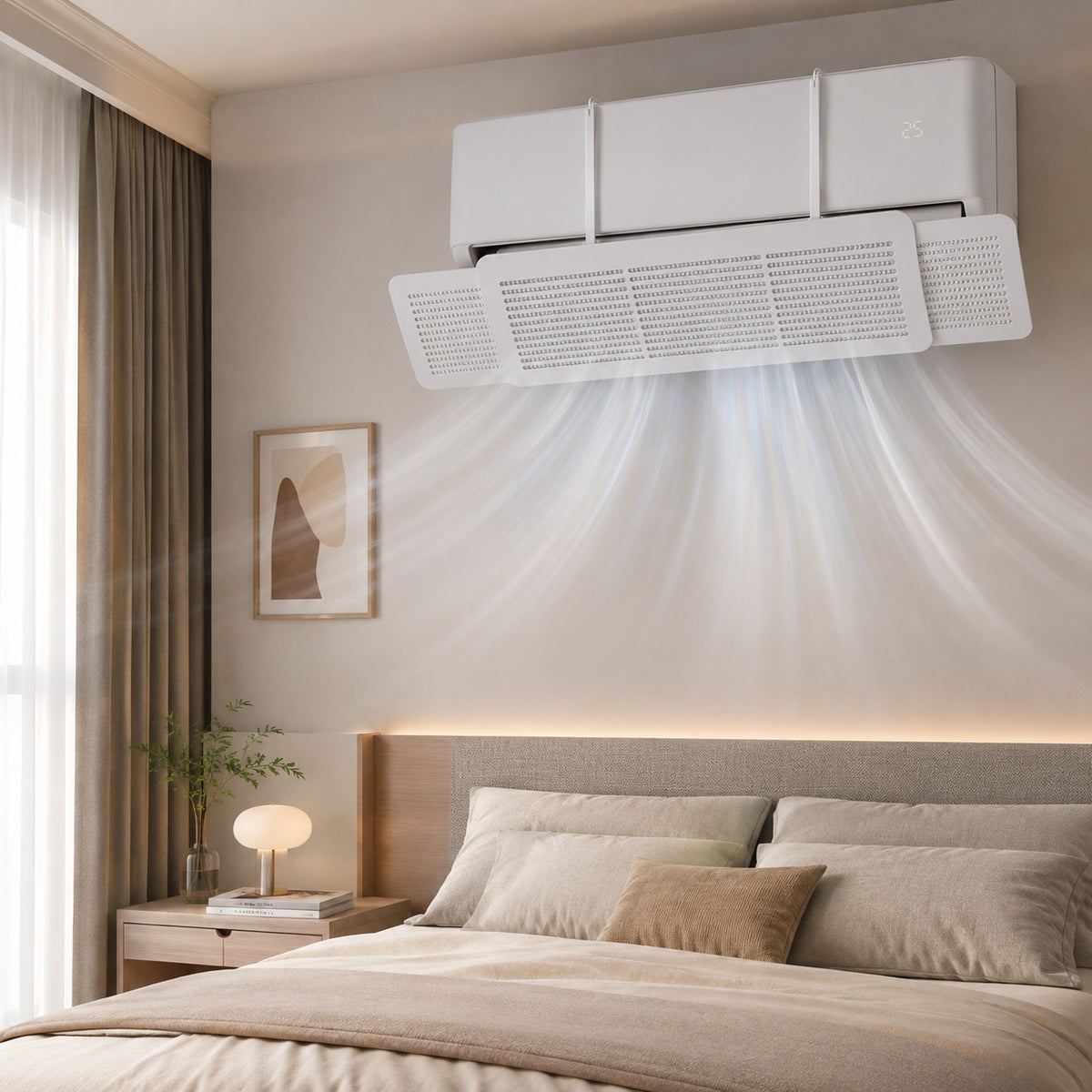 DÉFLECTEUR DE CLIMATISEUR DÉVIATEUR UNIVERSEL