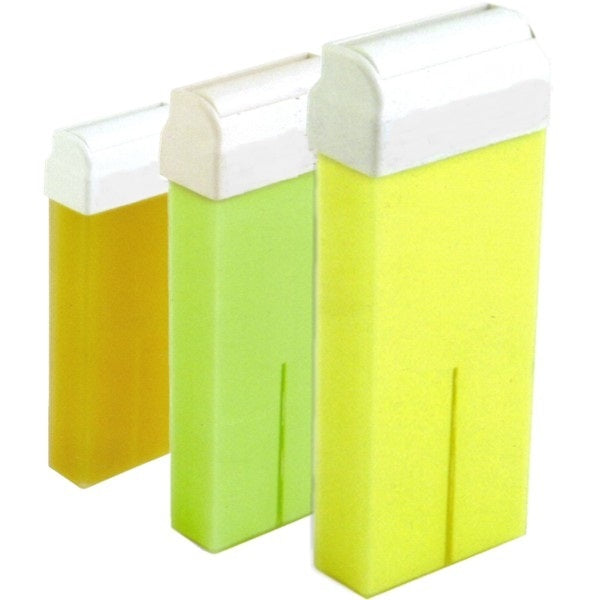 3 RECHARGES ROULEAU CIRE ÉPILATION APPAREIL 100ml. CARTOUCHES