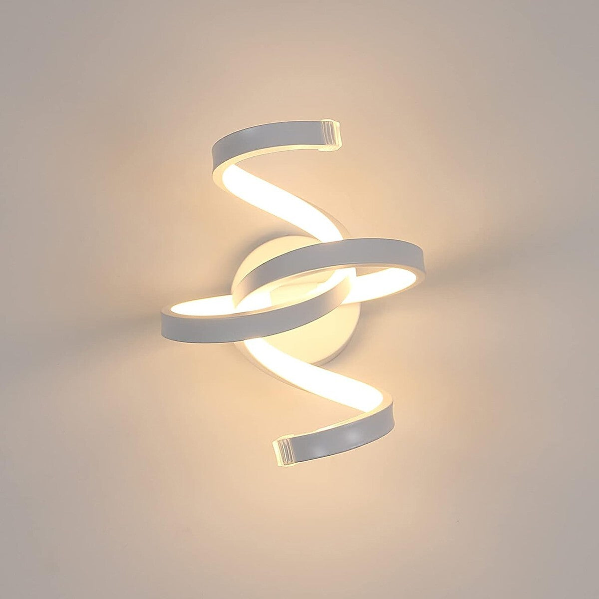 APPLIQUE MURALE INTÉRIEURE MODERNE SPIRALE 15W LUMIÈRE CHAUDE ST-004