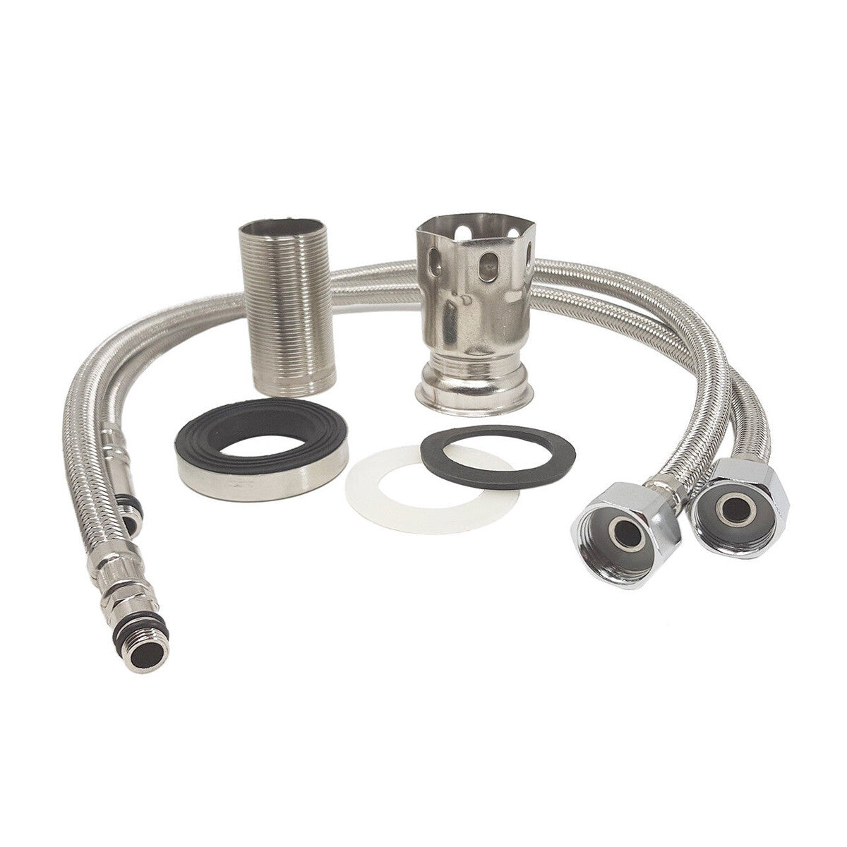 RUBINETTO MISCELATORE CUCINA LAVELLO MODERNO CANNA GIREVOLE LAVABO CASA S9005