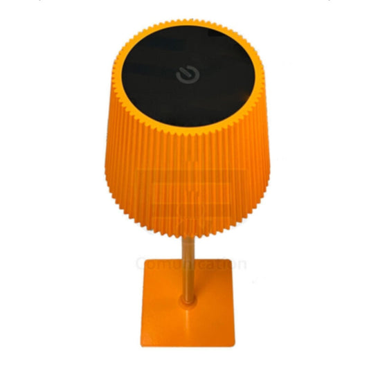 LAMPE DE TABLE TACTILE LED MODERNE RECHARGEABLE BAR HÔTEL RESTAURANT ORANGE G02