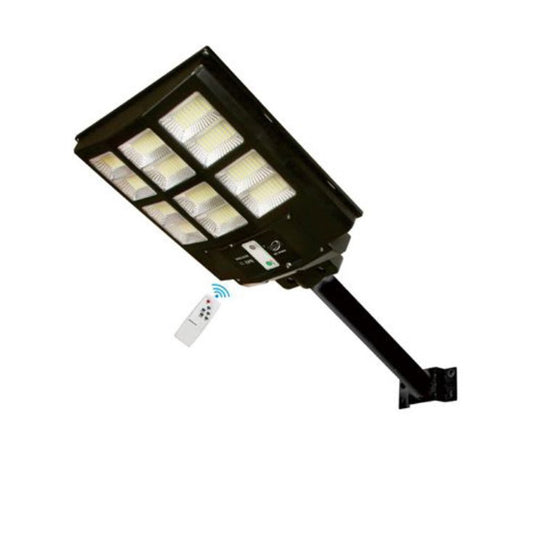 FARO LAMPIONE STRADALE PANNELLO SOLARE PALO TELECOMANDO SENSORE MOVIMENTO 600W