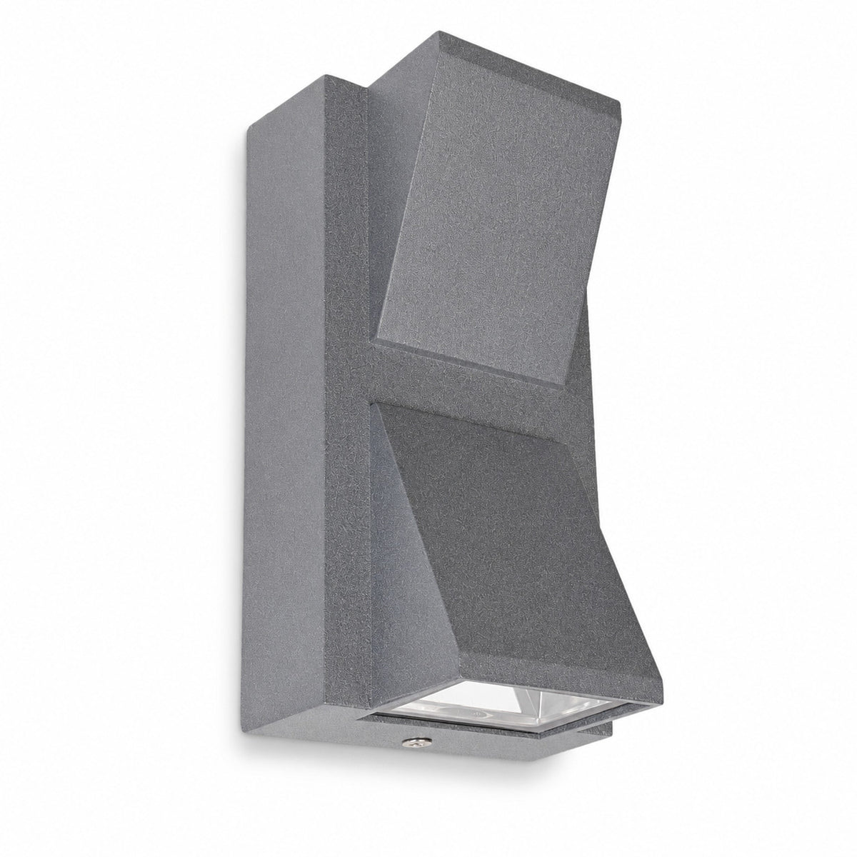 APPLIQUE LED 10W ESTERNO LAMPADA PARETE GRIGIA IP65 3000K 4000K 6000K ET-31698