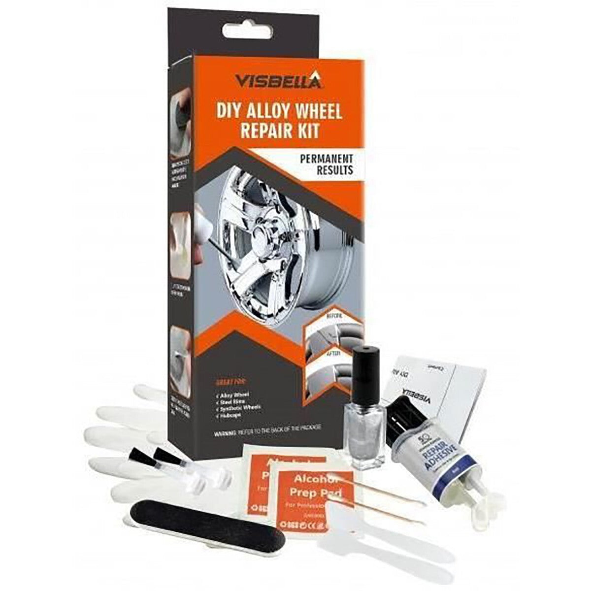 KIT RIPARAZIONE RIPARA RECUPERA CERCHI IN LEGA AUTO SUV MOTO CERCHIONI GRAFFI