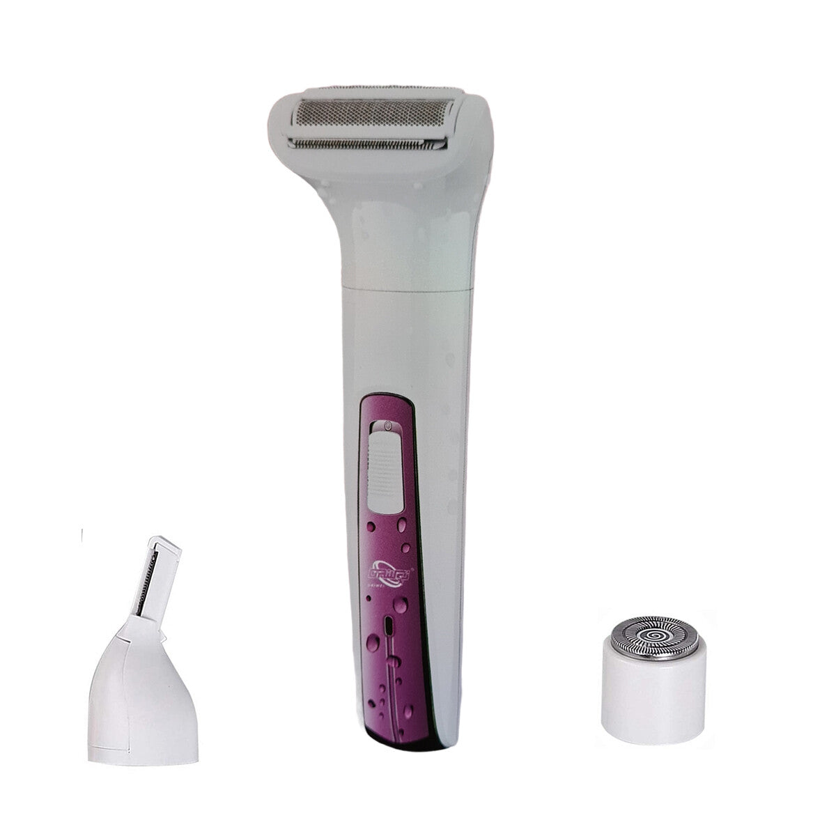 EPILATORE DEPILATORE RASOIO DONNA RICARICABILE USB PORTATILE SOPRACCIGLIA BAFFO