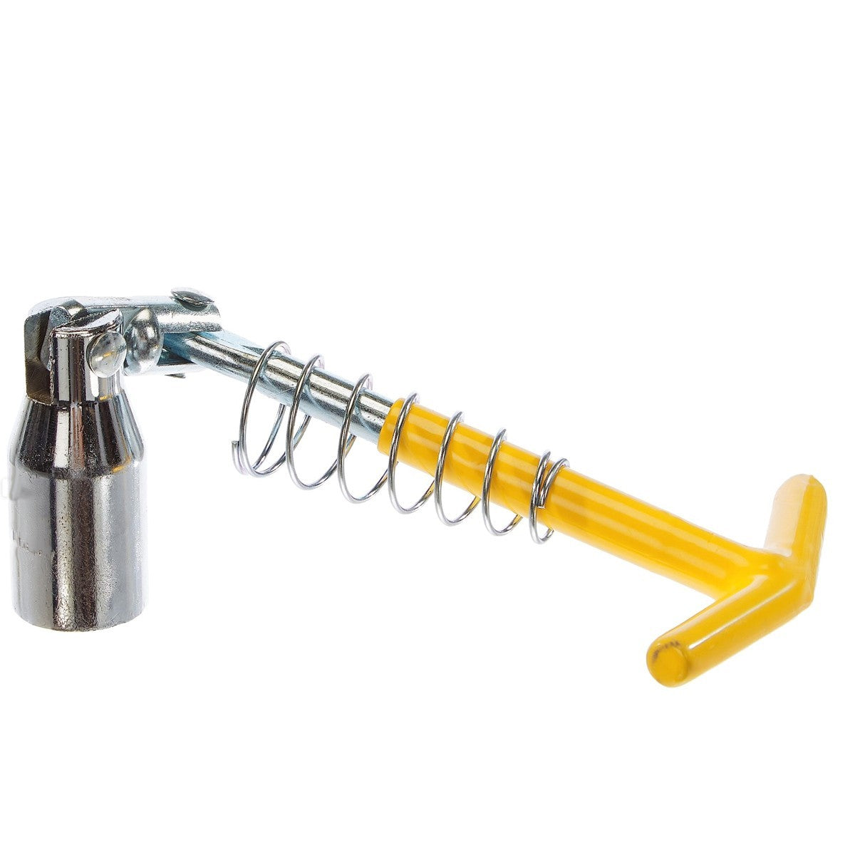 CLÉ À BOUGIE EN T 21MM AVEC RESSORT ARTICULÉ POIGNÉE ANTIDÉRAPANTE MONTE DÉMONTE