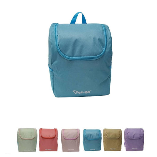 SAC À DOS GLACIÈRE FREEGO 18 LITRES INTÉRIEUR ALUMINIUM COULEURS ASSORTIES FERMETURE ÉCLAIR VOYAGE