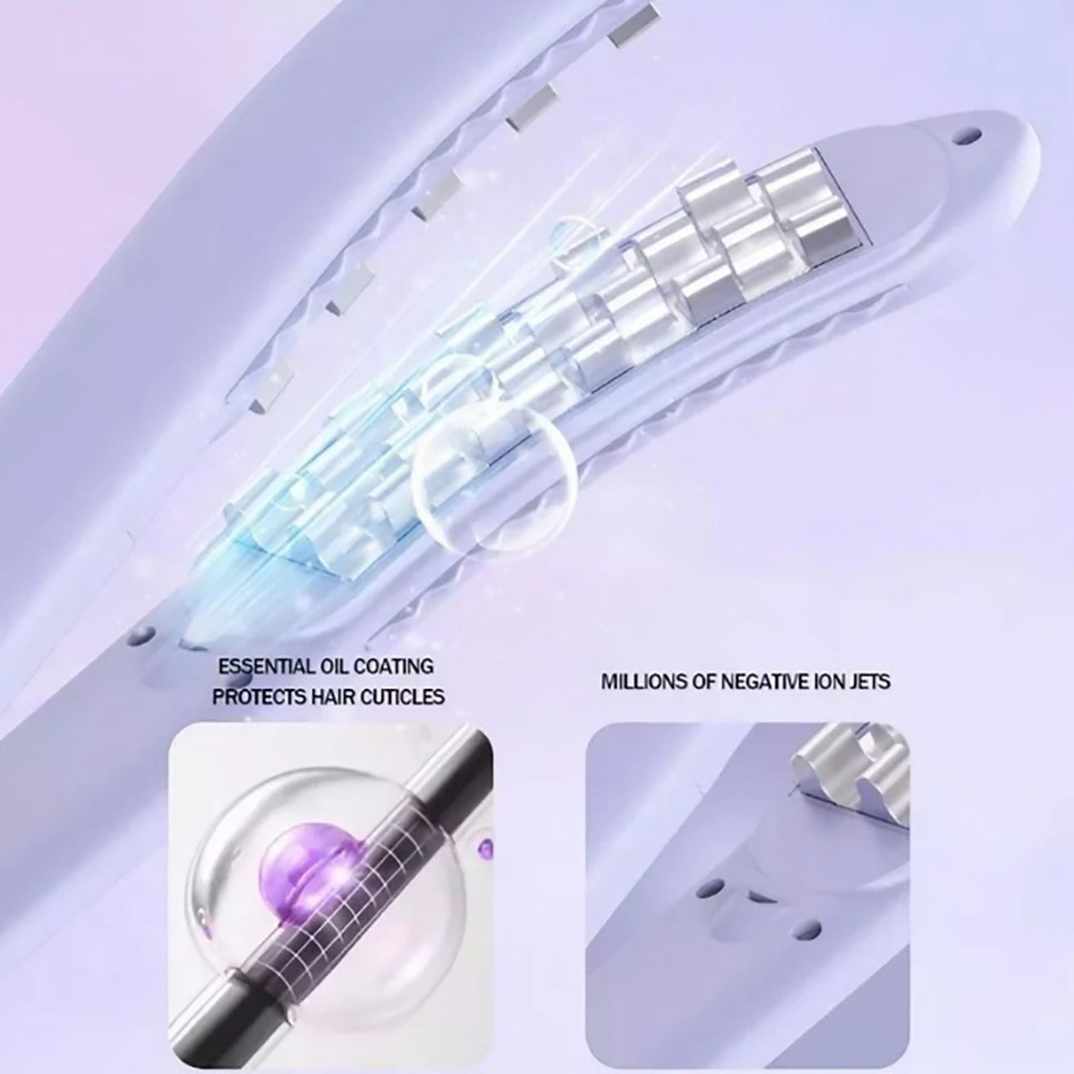 PIASTRA PER CAPELLI CURVA VOLUMIZZANTE ONDULATI CERAMICA PORTATILE YY-166