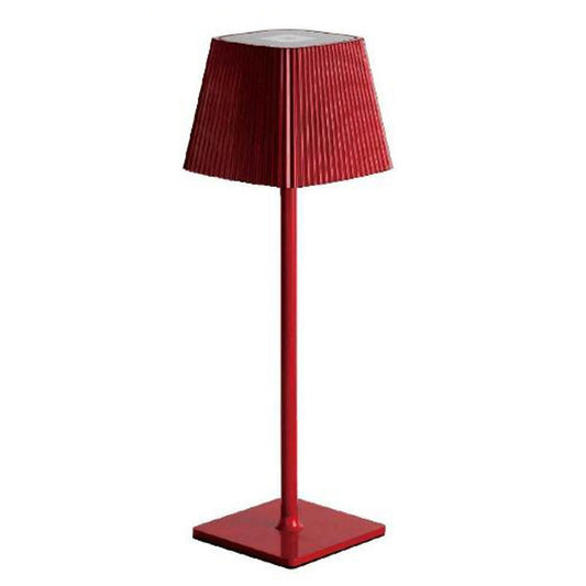 LAMPE DE TABLE TACTILE LED MODERNE RECHARGEABLE BAR HÔTEL RESTAURANT ROUGE ML-G06