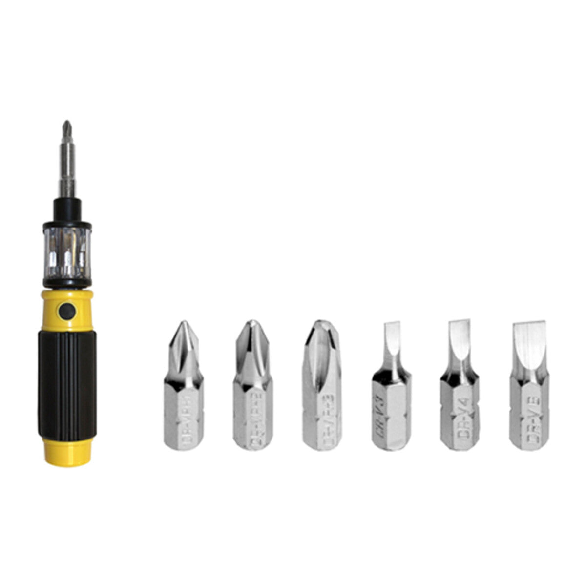 BIT 360 CACCIAVITE 6 IN 1 TWIST BIT PUNTE MAGNETICHE UNIVERSALE CASA LAVORO KIT