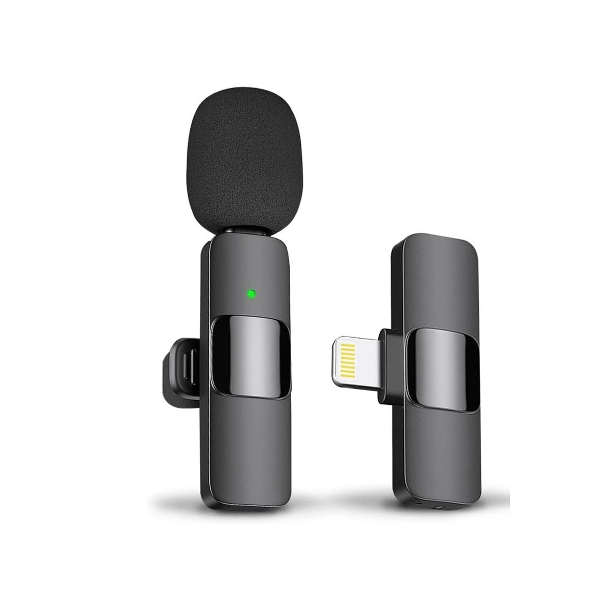 MICROFONO LAVALIER SENZA FILI LIGHTNING INTERVISTE VIDEO REGISTRA AUDIO AC48831