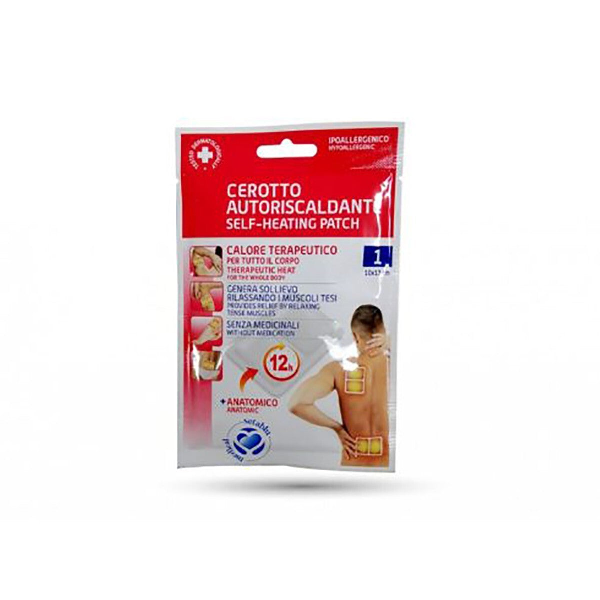 PANSEMENT AUTOCHAUFFANT APAISANT SETABLU POUR DOULEURS MUSCULAIRES ET MENSTRUELLES 10X13cm
