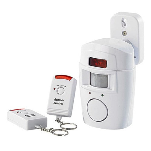 ALARME ANTI-CAMBRIOLAGE AVEC DÉTECTEUR SIRÈNE 105 DB 2 TÉLÉCOMMANDES MAISON BUREAU MAGASIN