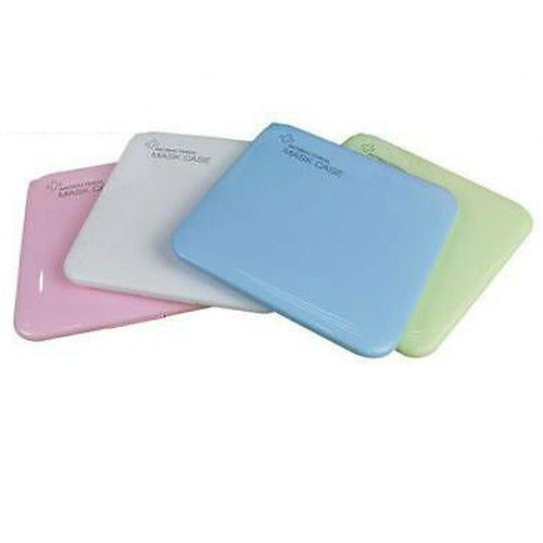 4 ÉTUIS PORTE-MASQUES COUVERCLE CONTENEUR ORGANIZER PORTABLE BOÎTE DE POCHE